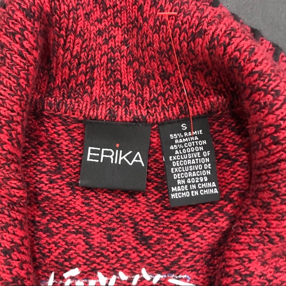 Zip up Christmas vest size S - Picture 4 of 8